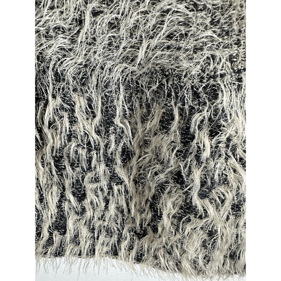 Vintage‎ Concept Cardigan Open Front Neutral Minimalist Faux Fur Woman’s XL NWT - Picture 13 of 16